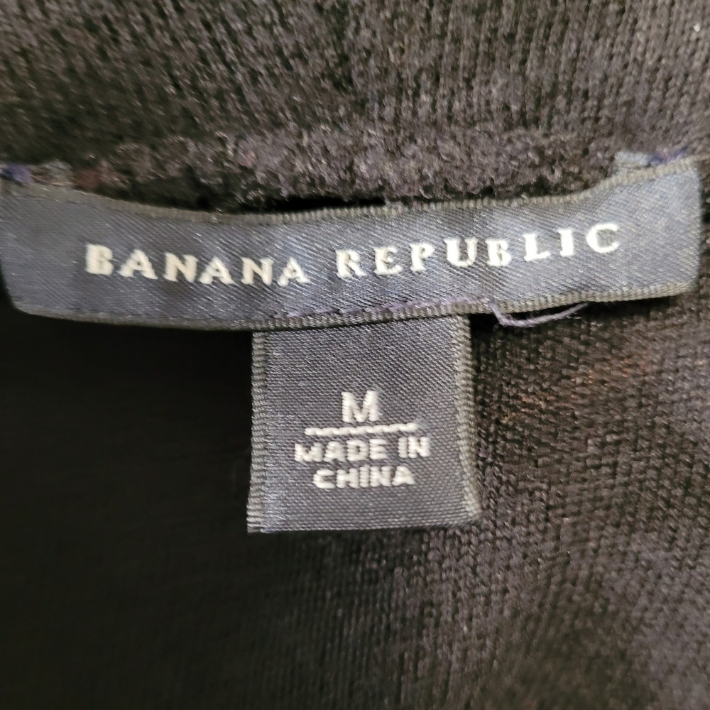 Banana Republic Wool Viscose Cowl Neck‎ Midi Sweater Dress Black M SEE PHOTOS - Picture 3 of 9